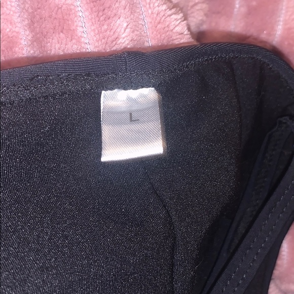 Fashion Nova Black Cheeky High Leg One Piece - Picture 4 of 4